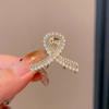 Horquilla para el pelo para mujer, novedad de 2024, de alta gama, con pinza pequeña para la parte trasera del pelo, horquilla con forma de tiburón, elegante, con taladro de agua, accesorios para el cabello