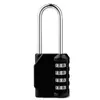 Cerradura de Combinación de 4 Dígitos para Candado de Gimnasio, Caja de Herramientas, Puerta y Ventana, Antirrobo para Exteriores, Viga Larga de Aleación de Zinc Transfronteriza