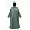 Impermeable para Patinete Eléctrico, Estilo Largo, Protección Completa contra Tormentas, Ropa de Abrigo para Adultos, Unisex, Separado para Conductor y Vehículo, Poncho para Bicicleta Eléctrica