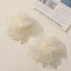 Estilo Japonês e Coreano Atmosfera de Desejo Puro Organza de Seda Brilhante Florzinha DIY Acessórios de Cabelo Feitos à Mão Acessórios de Corsage