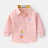 Ropa para Niños Ropa para Niños Tops para Niños 2025 Primavera y Otoño Nuevo Camisas para Bebés y Niños Mayores Manga Larga de Dibujos Animados