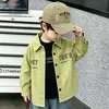 Camisa de Manga Larga para Niños Otoño 2026 Nueva Elegante Versátil Superior Moderna Genial Atuendo Camisa con Cuello para Niños