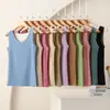 Colete Térmico Sem Marcas Feminino Forrado com Fleece Espesso Top com Alça Interna Base Outono e Inverno