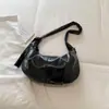 Ruien 2026 Otoño Nuevo Nicho Alto Estilo Bolso Plegado Tipo Empanada Gran Capacidad Bolso Cruzado de Hombro Único Bolso para Viajes Diarios de Mujer