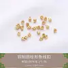 Accesorios básicos que conservan el color cobre chapado en oro 14K18K hechos a mano diy estilo antiguo argollas abiertas cierres de langosta cadenas de cola materiales para pulseras