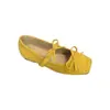 Zapatos Mary Jane Retro Franceses de Verano para Mujer con Tacón Oculto, Boca Baja, Moño y Estilo Suave
