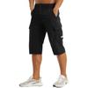 Produto Novo de Verão Mais Vendido no Aliexpress: Calça Esportiva Casual Masculina Solta Respirável, Bermuda de Praia Três Quartos