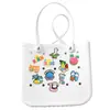 Los dijes decorativos para zapatos Bogg bag, los más vendidos de Amazon, son adecuados para bolsas de playa de verano de dibujos animados y bolsas con agujeros, disponibles para venta al por mayor.