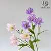 Flores Artificiales Fénix de Fuego Arreglo Floral de Piso para Bodas Ramo para el Hogar Adornos de Alta Gama Arte Floral Fotográfico Flores de Seda