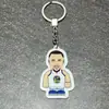 Nba Kobe Curry James Owen estrella del baloncesto caricatura Llavero Coche colgante de mochila escolar joyería para estudiante