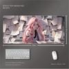 Mouse Pad Jinx Extra Grande Azul Sexy Anime E-Sports Jogo Borda Espessada Teclado Mesa Pad