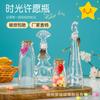 Envío Gratis DIY Botella Cielo Estrellado Botella Nebulosa Botella Arcoíris Corcho Botella de los Deseos Botella Océano a la Deriva Botella Estrella Botella Estrella de la Suerte