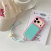 El Color-Blocking Dopamina es Adecuado para Correa de iPhone 17 Pro Max, 16/15 Pro Anti-Caídas, 15 Funda para Teléfono Apple 17
