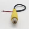 Yi Gao línea macho RCA línea hembra RCA línea RCA de un solo cabezal línea de audio con cabezal de loto línea AV de un solo cabezal arnés para coche