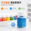 Botella de plástico transparente de 30 ml para guardar cuentas, caja dispensadora, material para manualidades DIY, botella de exhibición vacía