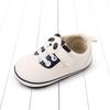 Sapatos de bebê 0-12 meses sapatos de bebê cartoon panda sapatos de bebê antiderrapantes sola macia sapatos de bebê para bebês e crianças pequenas sapatos de bebê BB2258