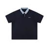 Camiseta de Pareja Estilo Preppy Americano para Hombre Verano Diseño High Street Camisa de Cuello Manga Corta Marca Trendy Holgada Casual Camisa Polo