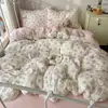 Roupa de Cama Classe A para Maternidade e Bebês Capa de Edredom Individual Algodão Fofo de Camada Dupla Estilo Ins Capa de Edredom para Dormir sem Roupas Capa de Edredom para Dormitório Estudantil