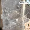 Caja de almacenamiento con ventosa para toallas faciales desechadas, para baño, de uso secundario, de algodón suave, para pared