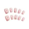 Cristal Rosa Ojo de Gato Textura de Alta Gama Estilo Girly Estilo Hermana Real Manicura Estilo Corto 30-t Manicura Portátil
