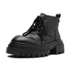 Botas de Cano Curto Casuais Tendência Outono Aumentado Versátil Botas Masculinas para Trabalho Botas Chelsea Masculinas Botas Estilo Britânico de Solado Grosso Botas Martin