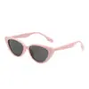 Gafas de sol estilo coreano cat-eye para mujer, marrones, para verano, de alta gama, nuevas gafas de moda para hombre y mujer, protección solar, gafas retro de celebridad de internet