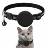 Collar para Mascota Airtag Cubierta Protectora Impermeable Rastreador Find My Dispositivo Anti-Pérdida iOS Localizador de Gato Collar