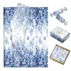 Papel Copia Wx190 Glicinia Azul 17g Papel de Envoltura a Prueba de Humedad para Dulces de Regalo Papel Decorativo Hoja de Glicinia Pera