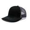 Chapéu Masculino Primavera e Verão Estilo Coreano Tendência Boné de Malha Top Alto Fashion Boné de Beisebol Feminino Combinação com Tudo Boné Cargo Boné de Caminhoneiro Preto