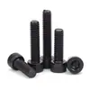 Aço Inoxidável 304 Cabeça Cilíndrica Serrilhada Pretejada Soquete Sextavado, Soquete Sextavado de Aço Inoxidável 304 Preto, M2-M12