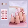 Zhengxiang calcomanías de uñas personalizadas japonesas y coreanas flor de tulipán lindas polvo de cebolla esmalte de uñas película calcomanías de uñas venta al por mayor transfronteriza