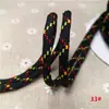Corda de Poliéster Torcida com Núcleo de 5mm em Cores Contrastantes, Cordão de Cintura Intercolor Verde Escuro, Cordão para Alça de Chapéu, Cordão para Cadarço