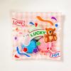 Bolsa Ziplap Universal Corea del Sur Dibujo Animado Lindo Snack Dulce Hebilla Cabeza de Niña Embalaje de Regalo de Joyería Bolsa de Almacenamiento de Juguetes