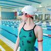 Traje de baño para mujer 2025 Nuevo Traje de baño de triángulo para aguas termales Traje de baño deportivo de carreras profesional para mujer