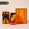 Colgante de Muñeco de Peluche de Halloween Calabaza Fantasma Gato Negro Llavero Decoración de Fiesta Regalo Pequeño Venta al por Mayor