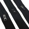 Número personalizado. 3 Cierre de nailon para bolsillos de pantalones y chaquetas cortados a mano, disponible en negro y varios colores, cierre de bolsillo personalizable