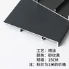Zoclo de Aleación de Aluminio con Acabado Madera, 6cm, 8cm, 10cm; Rodapié Metálico de Acero Inoxidable, 12cm