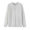 Sudadera de cuello redondo 2026 Otoño e Invierno Camiseta base de algodón Suéter informal holgado Sudadera con logo personalizado para ropa de trabajo de hombre