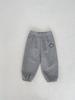 Pantalones de Primavera para Niños 2025 Estilo Coreano Bordado de Carita Sonriente Pantalones Casuales para Bebés Niños Más Fáciles de Combinar Pantalones Waffle de Pierna Delgada