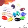 Único furo de corte de malha gota de água colar pingente high-end carro pendurado diy jóias acessórios material contas de cristal atacado