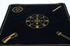 Baralho de Tarot Dourado Waite Carta de Tarot Tarot Impressão Colorida Carta de Tarot PVC Impermeável Jogo de Mesa de Tarot Toalha de Mesa