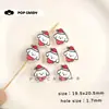 Kit de Materiales DIY para Pulsera de Perro de Navidad y Hombre de Jengibre con Cuentas Accesorios para Pulseras Cuentas Sueltas Accesorios de Colgante