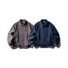 Ropa Vintage Otoño 2025 Estilo Japonés Exterior Color Sólido Detroit Casual Chaqueta de Trabajo Estudiante Retro Chaqueta para Hombre