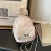 Mochila de mujer estilo Chanel 2026 nueva mochila de moda de moda bolso cubo de cadena de alto valor bolsa de viaje transfronteriza