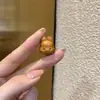 Acessórios de Urso Coração de Grão de Café de Madeira de Pêssego Velha Contas Soltas Brinquedo DIY Acessórios para Joias Contas Soltas Pulseira com Contas Colar