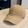 Gorra de Béisbol Suave Lavada de Otoño con Estampado Simple de Letras para Estudiantes Jóvenes, Versátil para Salidas Urbanas, Gorra con Visera Curva para Adelgazar el Rostro