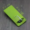 Estuche de fieltro para hombres y mujeres, portalápices y bolígrafos con bolsa de papelería de gran capacidad, funda protectora anticaídas para lápiz capacitivo, gran capacidad