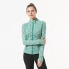 ADAPTED STATE Top Deportivo para Mujer Chaqueta de Yoga para Correr Fitness Ajuste Slim Ropa de Yoga