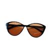 Óculos de sol estilo olho de gato coreano ins ultra-leve moda à prova de UV rosto grande emagrecimento picante menina retro óculos de sol à prova de sol moda