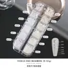 Accesorios para Uñas 2026 Nuevas Perlas de Acero de Alta Gama Pedrería Checa de Fondo Plano Paquete de Materiales Mixtos Salón de Uñas Pedrería de Mariposa